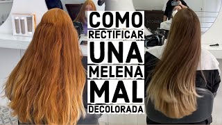 Como rectificar una decoloracion mal desarrollada [upl. by Ahtanamas252]