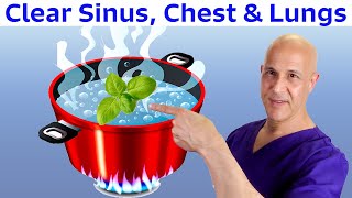 1 Heated Herb Clears Sinus Chest amp Lungs in Minutes  Dr Mandell [upl. by Nellahs605]