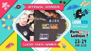 Paris Est Ludique 2018  Jetpack Joyride  Lucky Duck Games [upl. by Daloris]