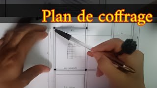 Plan de coffrage de plancher de RDCH [upl. by Lewison]