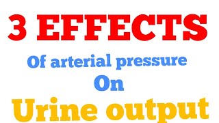 3 Factors contributing to pressure Natriusresis and Diuresis  Renal lec 105 [upl. by Etra]