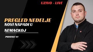 UZIVO PREGLED NEDELJE  NOVI NAPADI U NEMACKOJ 1 [upl. by Llenahs111]