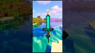 Minecraft vs real minecraft mod for the swordshorts [upl. by Beaudoin]