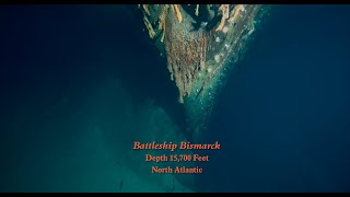 Wreck Of The KMS Bismarck 4K [upl. by Niwle]