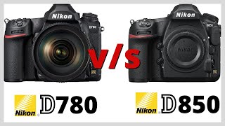 Nikon D780 vs Nikon D850  Comparison in Hindi [upl. by Alfy393]