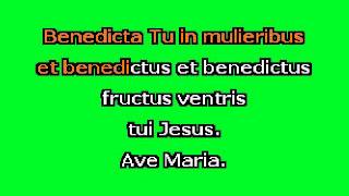 Ave Maria Bb by F Schubert Karaoke Accompaniment [upl. by Ahsekyt]