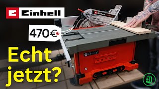 Eine PROFI TISCHKREISSÄGE für 470 EURO 👀👉 Diese EINHELL Säge ist wirklich  Jonas Winkler [upl. by Trillby]