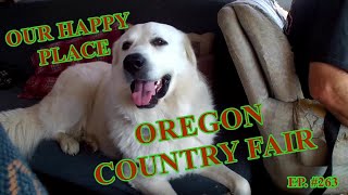 The Frank Files REVISITING OUR HAPPY PLACE OREGON COUNTRY FAIR franksmiles therapydog [upl. by Htederem823]