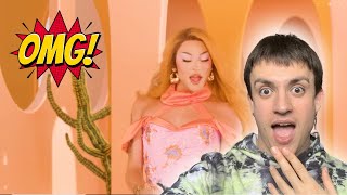 Pabllo Vittar  Falta Coragem feat Taty Girl  UK REACTION [upl. by Hsetim]