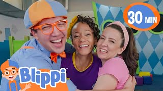 Ms Rachel and Blippi Learn Senses  Blippi Full Episodes  Educational Videos for Kids [upl. by Tevis863]