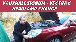 Vauxhall Signum New Toy To Play With  Headlights Removal Vectra Vlog [upl. by Gahl]