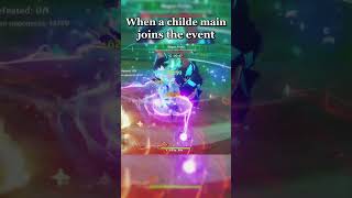 Average childe main doing the event  Genshin impact [upl. by Darrow]