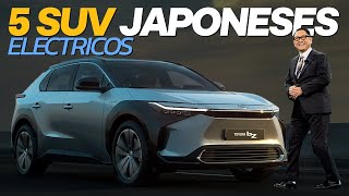 5 NUEVOS SUV JAPONESES Eléctricos a Competir con TESLA 😱 [upl. by Bekah]