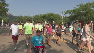 Hundreds turn out for annual Highmark Walk for a Healthy Community [upl. by Ynafetse]