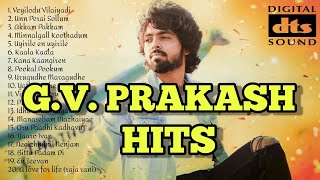 GV Prakash hits  GV Prakash Songs Tamil  GV Prakash Melodies  GV Prakash songs  51 HD Audio [upl. by Bravin942]