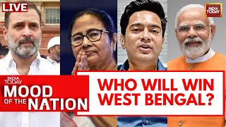 LIVE Who Will Win West Bengal 2024 Lok Sabha Polls  India Today Live  Mood Of The Nation Live [upl. by Ellehs]