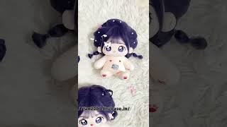 20cm cotton doll hairstyle [upl. by Nilerual]