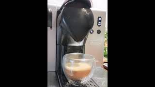 DeLonghi Nespresso en680 1 coffee demo [upl. by Carhart]