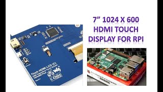 Raspberry Pi 4 Data Visualization GUI On 7quot Touchscreen Display  FullPageOS [upl. by Heddy905]