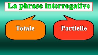 la phrase interrogative totale et partielle شرح بالعربية [upl. by Millard247]