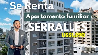 quot¡Oportunidad Renta Apartamento 2H con Vista en Serrallés Santo Domingo por Solo US1590quot [upl. by Chapel]