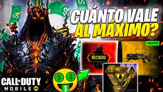 CUÁNTO CUESTA GIRAMOS y MEJORAMOS al MÁXIMO el TEMPLARIO MITICO de COD MOBILE  Lobo Jz [upl. by Timofei]