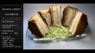 Easy Monte Cristo Frying Sandwich Recipe [upl. by Oelak]