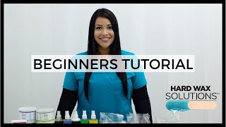 Introduction to Waxing  Beginners Hard Wax Tutorial [upl. by Jauch558]