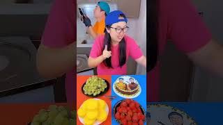 Chilly sauce vs spiderman cake icecream funny viralvideo shorts [upl. by Orrocos]