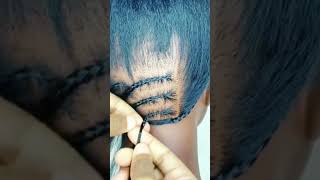 Weave hair tutorial hairstyles weavehairstylist youtubers subscribe [upl. by Rubinstein]