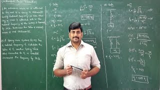 Lecture 4 Problems on undamped free vibration 1 amp 2 Mod 1 Mechanical Vibrations by GURUDATTHM [upl. by Rebmeced279]