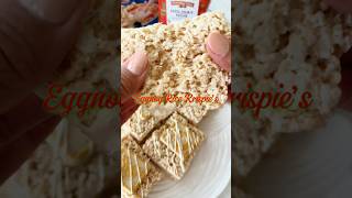 Eggnog Rice Krispie 🤤 Let’s make them subscribe recipe christmas eggnog shorts [upl. by Per892]