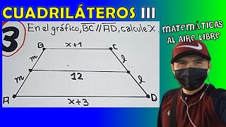 CUADRILÁTEROS TRAPECIO  Ejercicios Resueltos Parte 3  GEOMETRÍA  MATEMÁTICAS [upl. by Marden106]