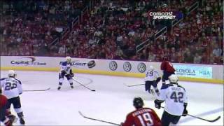 01 Goal Nicklas Backstrom Blues amp Capitals  NHL November 29 2011 [upl. by Nobel]