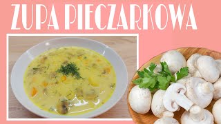 Zupa PIECZARKOWA pyszna [upl. by Noemad]