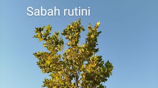 sabah rutini amp Ecrin Vlog [upl. by Lehman]