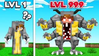 Transforming into a SCARY MONSTER in Minecraft [upl. by Nairb]