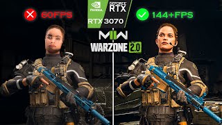 Warzone 20 Best Settings For RTX 3070 In Warzone 2 144 FPS [upl. by Son756]