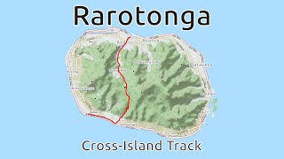 Rarotonga  CrossIsland Track [upl. by Ellenej529]