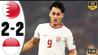 Bahrain vs Indonesia 22 Highlights amp All Goals  AFC World Cup Qualifiers 2026 HD [upl. by Kallick]