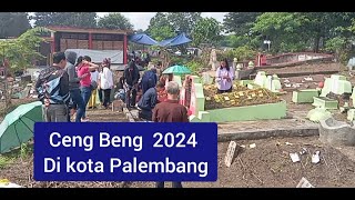 Perayaan Ceng Beng 2024 di Kota Palembang [upl. by Kalmick]