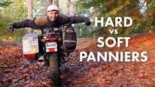 Hard or Soft Adventure Panniers  Which is Best  Pros and Cons of Motorcycle Luggage Options [upl. by Nednil]