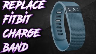 How to Replace a Fitbit Charge HR Band 2017 [upl. by Eatnuahs]