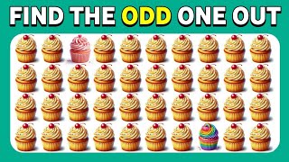 Find the ODD One Out  Fruit Edition 🍎🥑🍉 Easy Medium Hard  20 Ultimate Levels Emoji Quiz [upl. by Inaliak]