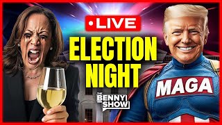 🚨 LIVE Election 2024 Updates Polls CLOSE Results Are In Data Signal Trump Landslide Kamala PANIC [upl. by Romola]