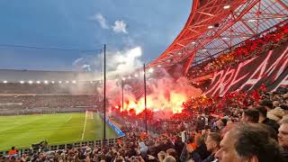 Feyenoord  Marseille 32 Sfeeractie  Spandoek [upl. by Goodwin83]