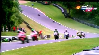 Ellison BSB Brands Hatch crash [upl. by Brindell748]