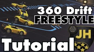 RL Freestyle Tutorial  360 Drift Aerial [upl. by Leiahtan33]