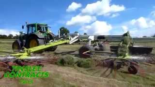 Tinsley Contracts 2013  Slow motion silage GoPro [upl. by Dylana]