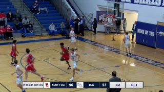 1 Scott County at 9 Lexington Christian Academy  Boys HS Basketball [upl. by Eidnar280]